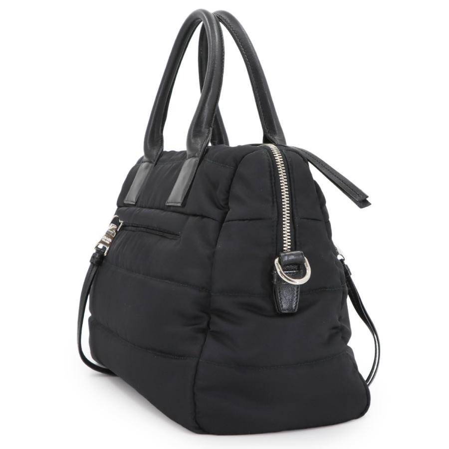 新品同様 プラダ PRADA 2way ハンド ショルダー バッグ ナイロン