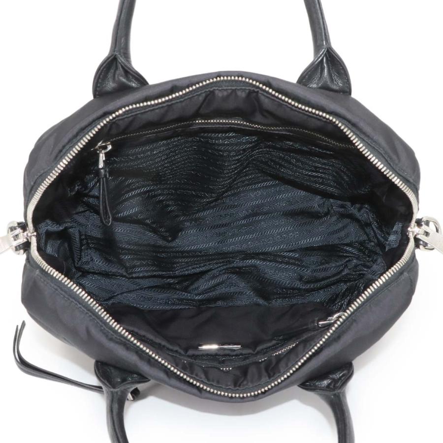 新品同様 プラダ PRADA 2way ハンド ショルダー バッグ ナイロン