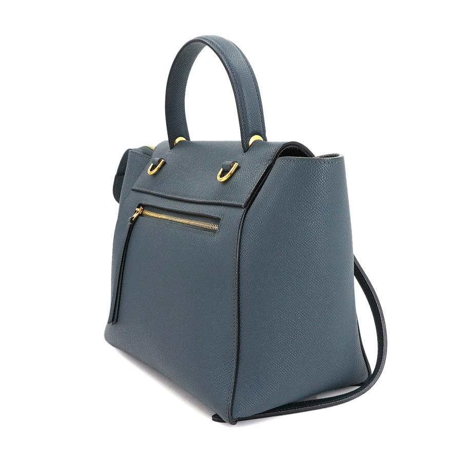 新品同様 セリーヌ バッグ ベルトバッグ マイクロ 2way ハンド ショルダー バッグ レザー 189153 レディース 90303196 【中古】ブランド CELINE（セリーヌ） 新品同様 ベルトバッグ マイクロ 2way ハンド