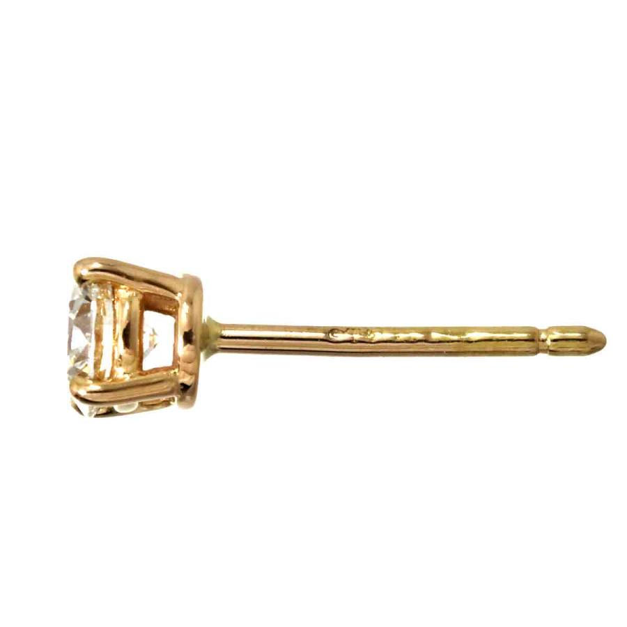 TIFFANY&Co.（ティファニー） ソリティア ダイヤ ピアス K18 PG ピンク