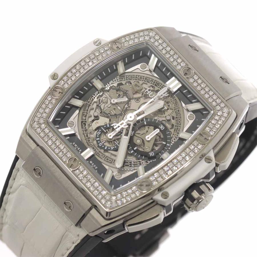 ウブロ HUBLOT スピリット オブ ビッグバン 601 NE 0172 LR 1104 JPN19 日本限定 ベゼル ダイヤ クロノグラフ 自動巻き Big Bang 90303439 HUBLOT（ウブロ） スピリット オブ ビッグバン 601 NE 0172 LR 1104