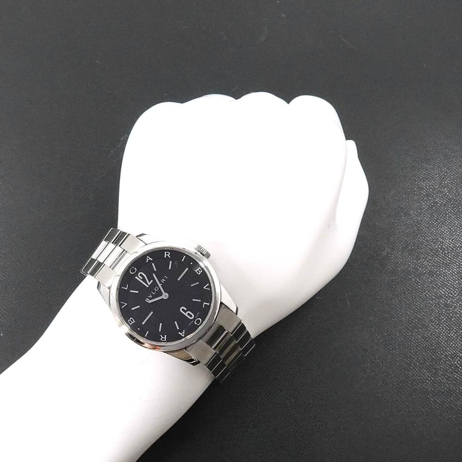 BVLGARI（ブルガリ） ソロテンポ ST37S メンズ 腕時計 ブラック