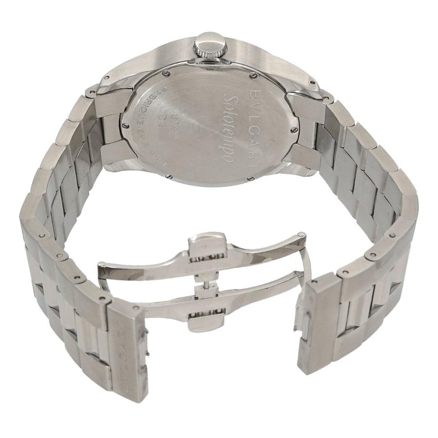 BVLGARI（ブルガリ） ソロテンポ ST37S メンズ 腕時計 ブラック