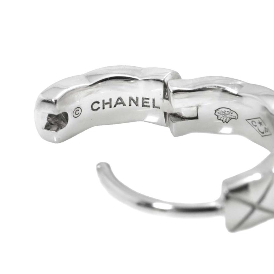 CHANEL（シャネル） ココクラッシュ ピアス K18 WG 750 片方のみ 片耳