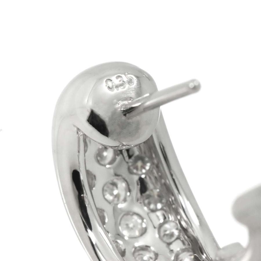 TASAKI（タサキ） ダイヤ 0.35ct/0.35ct ピアス K18 WG ホワイト