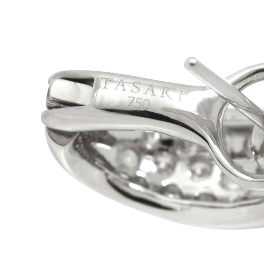 TASAKI（タサキ） ダイヤ 0.35ct/0.35ct ピアス K18 WG ホワイト