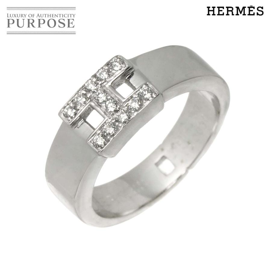 HERMES（エルメス） ニュー ヘラクレス #49 リング ダイヤ K18 WG