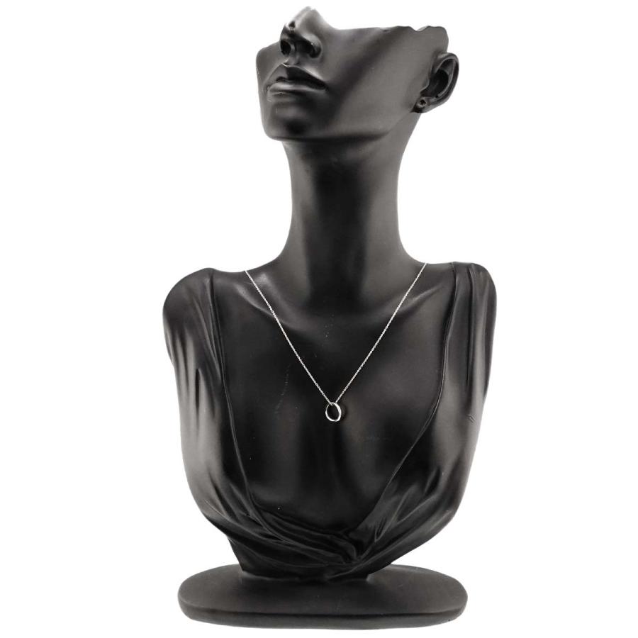 俄 ニワカ NIWAKA せせらぎ ネックレス 40cm Pt プラチナ Necklace