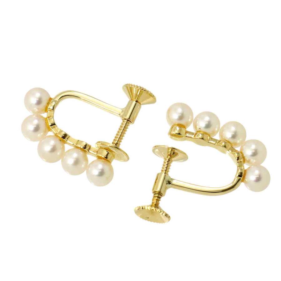 MIKIMOTO（ミキモト） ベビーパール 3.7mm イヤリング K18 YG