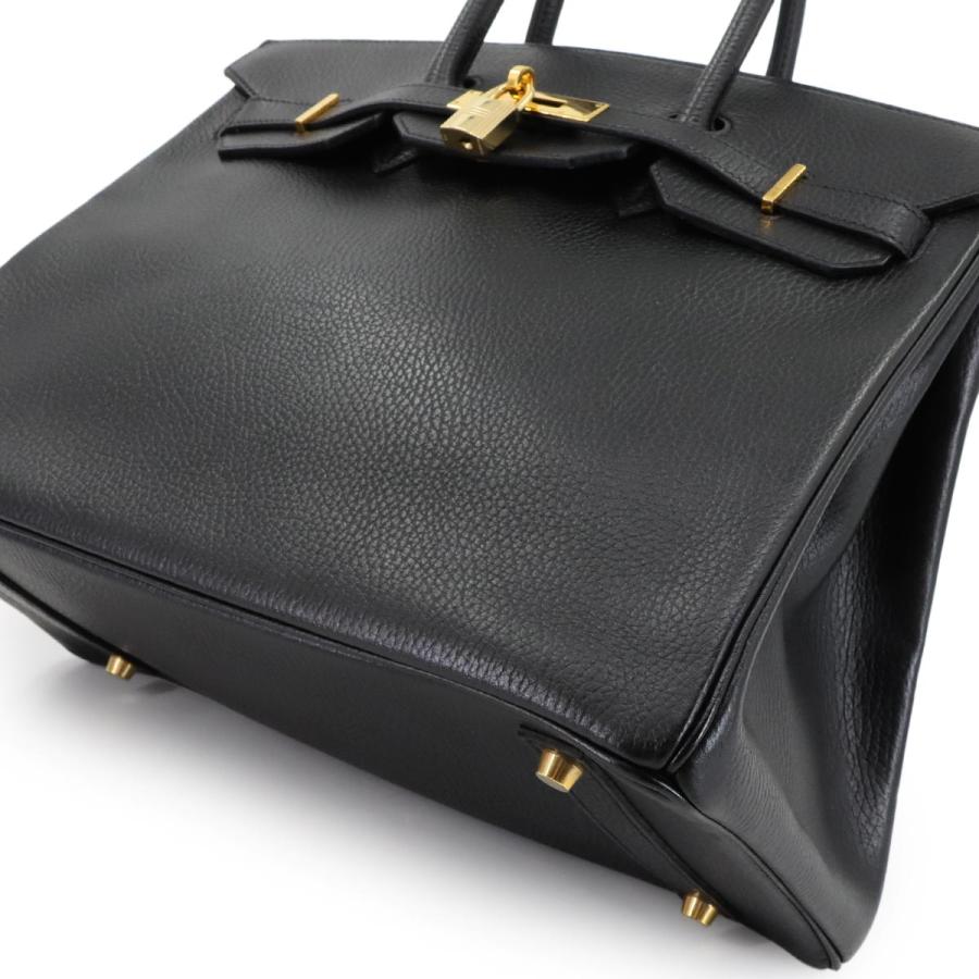 新品同様 エルメス バッグ バーキン35 アルデンヌ ブラック ハンド バッグ 〇Z刻印 1996年製 レディース 90303719 【中古】ブランド HERMES（エルメス） 新品同様 バーキン35 アルデンヌ ブラック ハンド