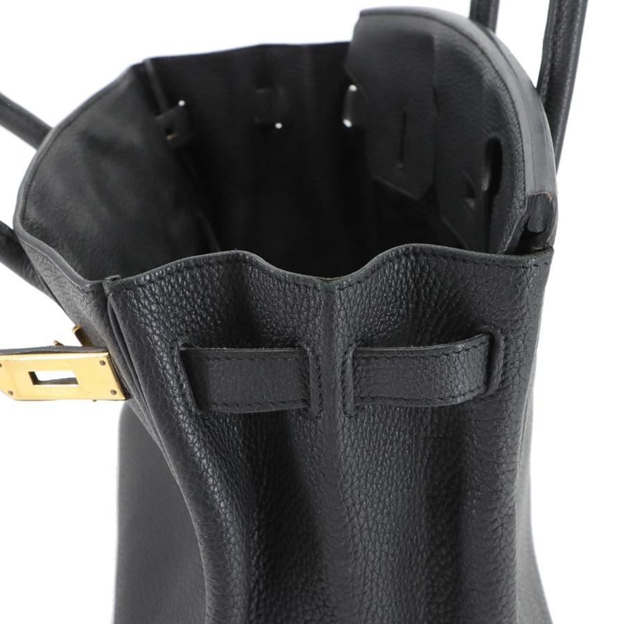 HERMES（エルメス） バーキン30 トゴ ブラック ハンド バッグ □L刻印