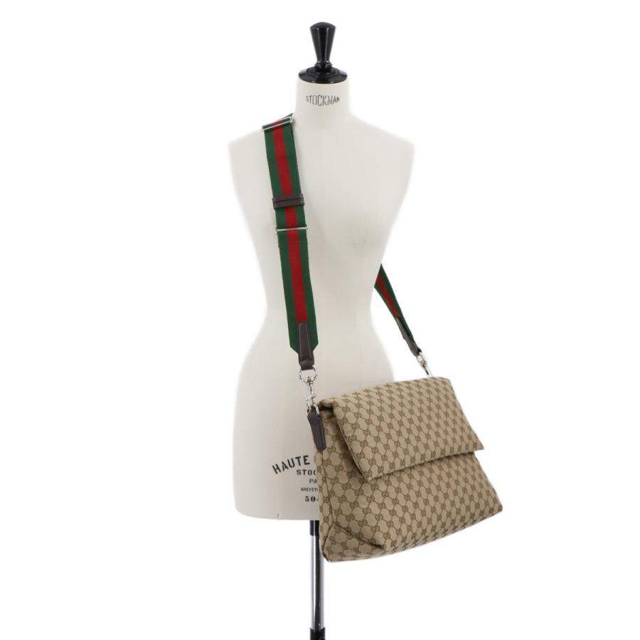 未使用 展示品 グッチ バッグ GGキャンバス 2way ショルダー バッグ レザー 821616 レディース メンズ 90303754 【中古】ブランド GUCCI（グッチ） 未使用 展示品 GUCCI GGキャンバス 2way ショルダー