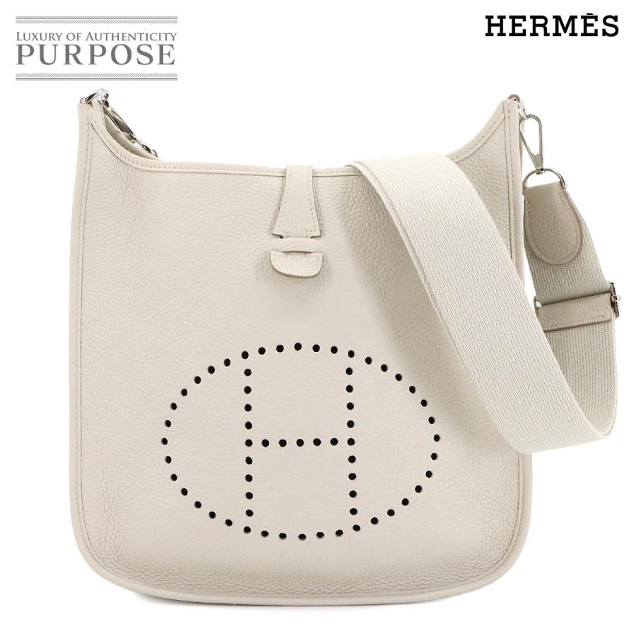 新品同様 エルメス バッグ エブリン3 PM ショルダー バッグ トリヨンクレマンス ベトン A刻印 レディース 90303839 【中古】ブランド HERMES（エルメス） 新品同様 エブリン3 PM ショルダー バッグ