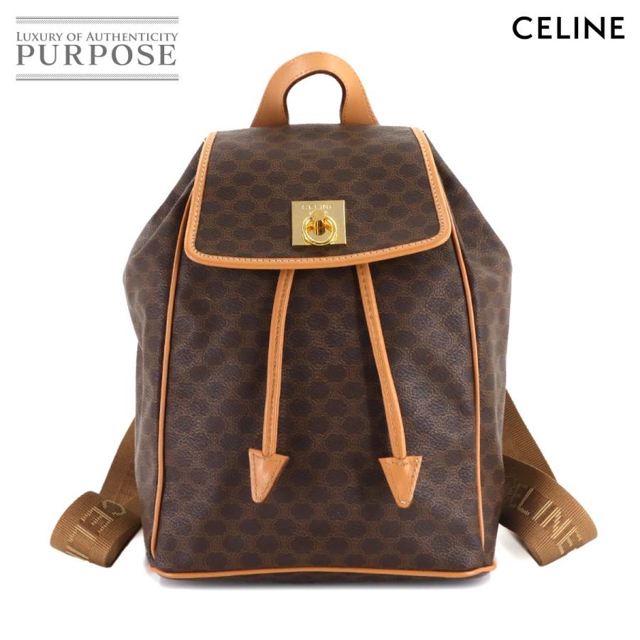 CELINE（セリーヌ） 美品 マカダム バックパック リュックサック PVC