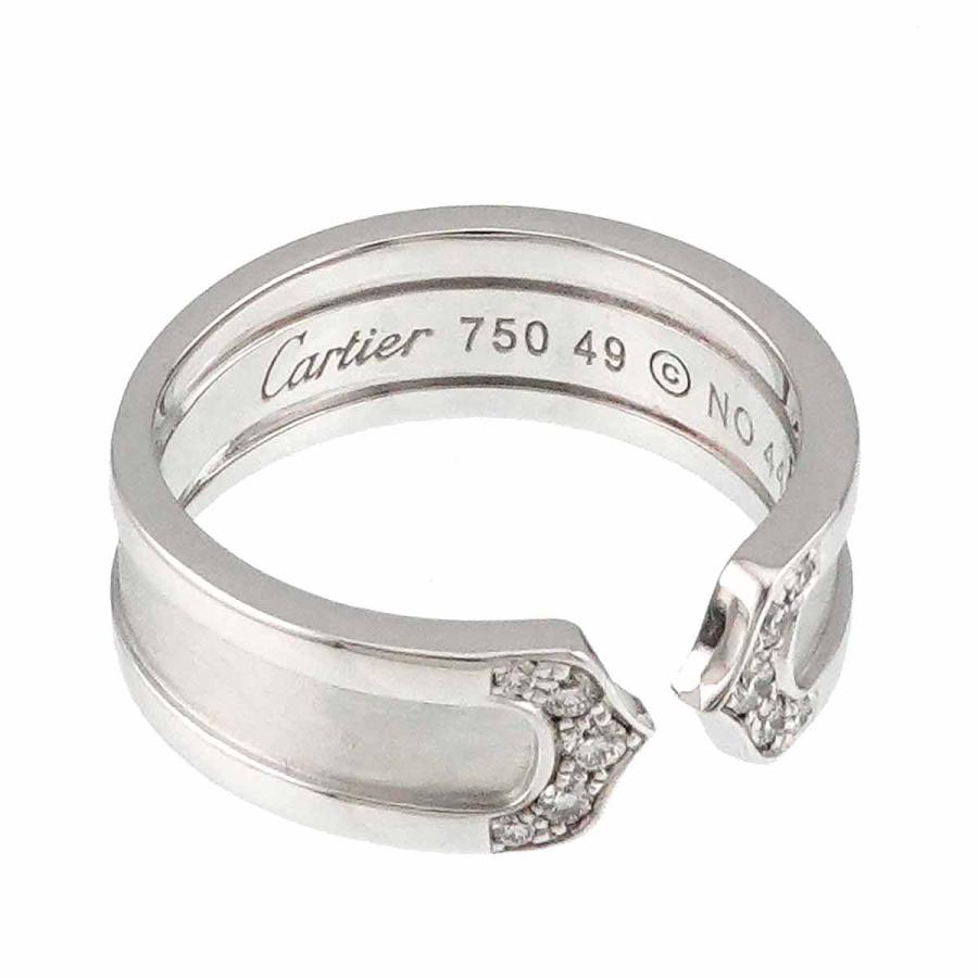 Cartier（カルティエ） Cartier C2 スモール SM #49 リング ダイヤ K18