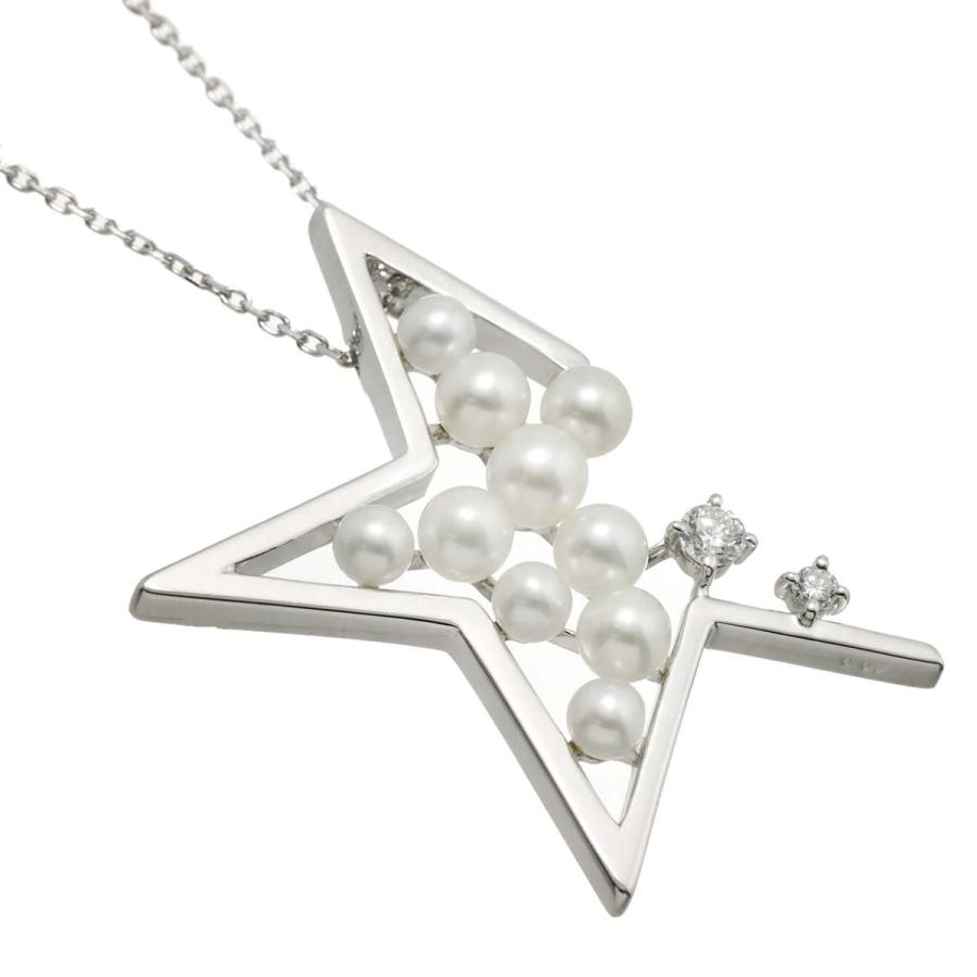 TASAKI（タサキ） アブストラクト スター ベビーパール ダイヤ 0.07ct 
