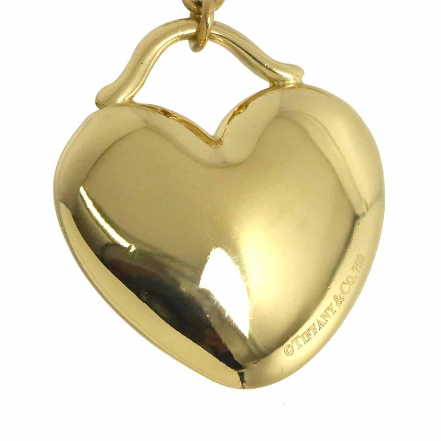 【Tiffany & Co. 】ティファニー　ダイヤ　ハート　ロック　ネックレス TIFFANY&Co.（ティファニー） ハートロック ダイヤ ネックレス 40cm