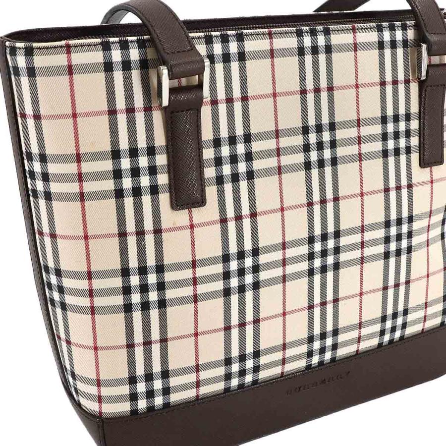 BURBERRY（バーバリー） ノバチェック トート バッグ キャンバス