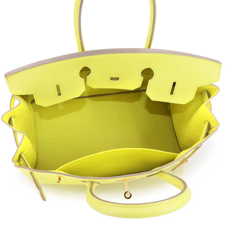 未使用 展示品 エルメス バッグ バーキン35 エプソン スフレ ハンド バッグ □Q刻印 レディース 90304782 【中古】ブランド HERMES（エルメス） 未使用 展示品 バーキン35 エプソン スフレ ハンド