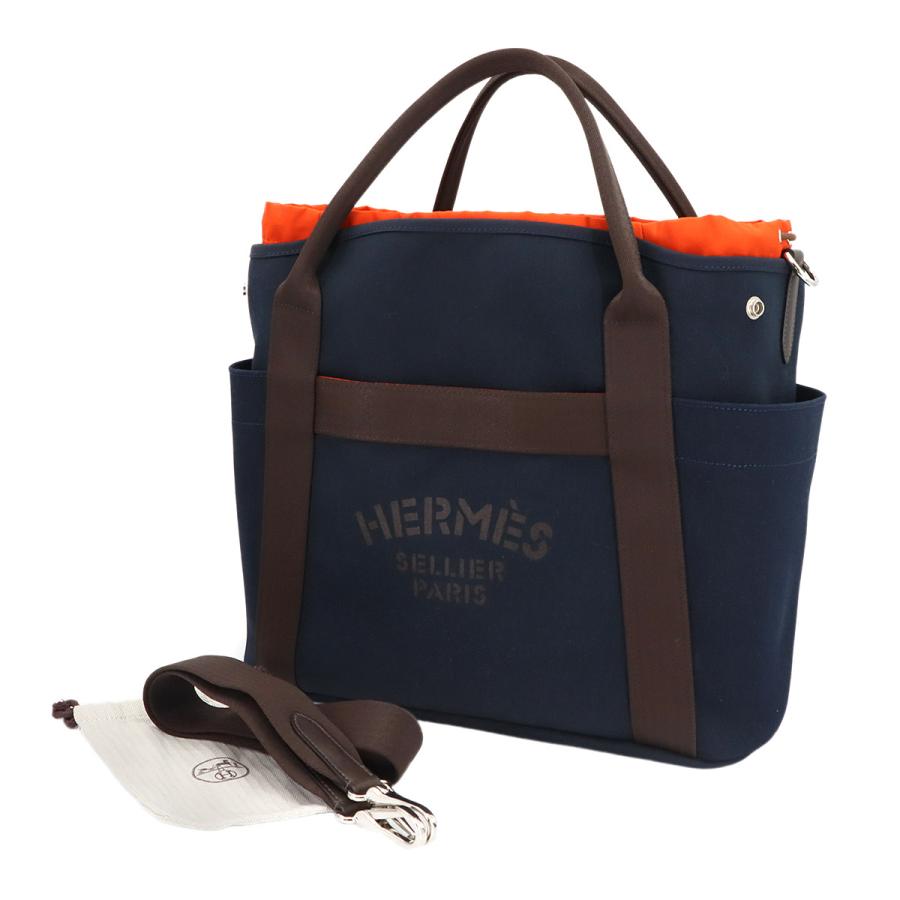 未使用 展示品 エルメス バッグ サック ド パンサージュ グルーム トート ショルダー バッグ レディース 90304786 【中古】ブランド HERMES（エルメス） 未使用 展示品 サック ド パンサージュ グルーム