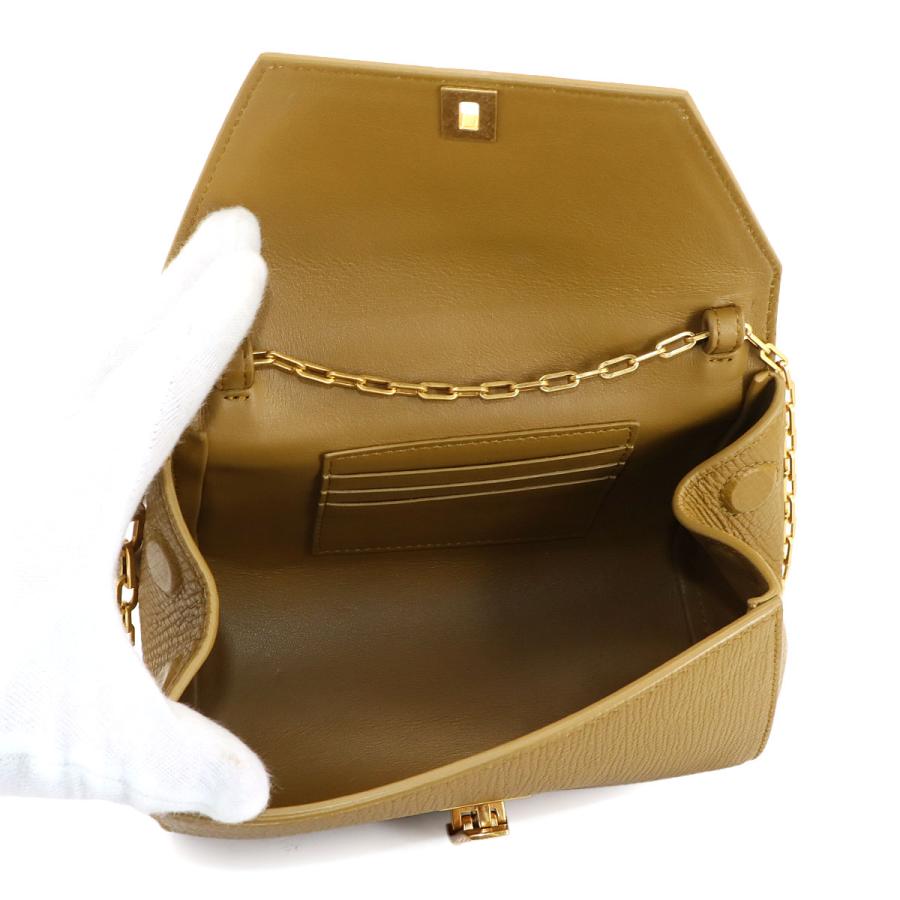 未使用 展示品 ボッテガ ヴェネタ バッグ ミニ アングル チェーン ショルダー バッグ レザー レディース 90304829 【中古】ブランド BOTTEGA VENETA（ボッテガ・ヴェネタ） 未使用 展示品 ボッテガ