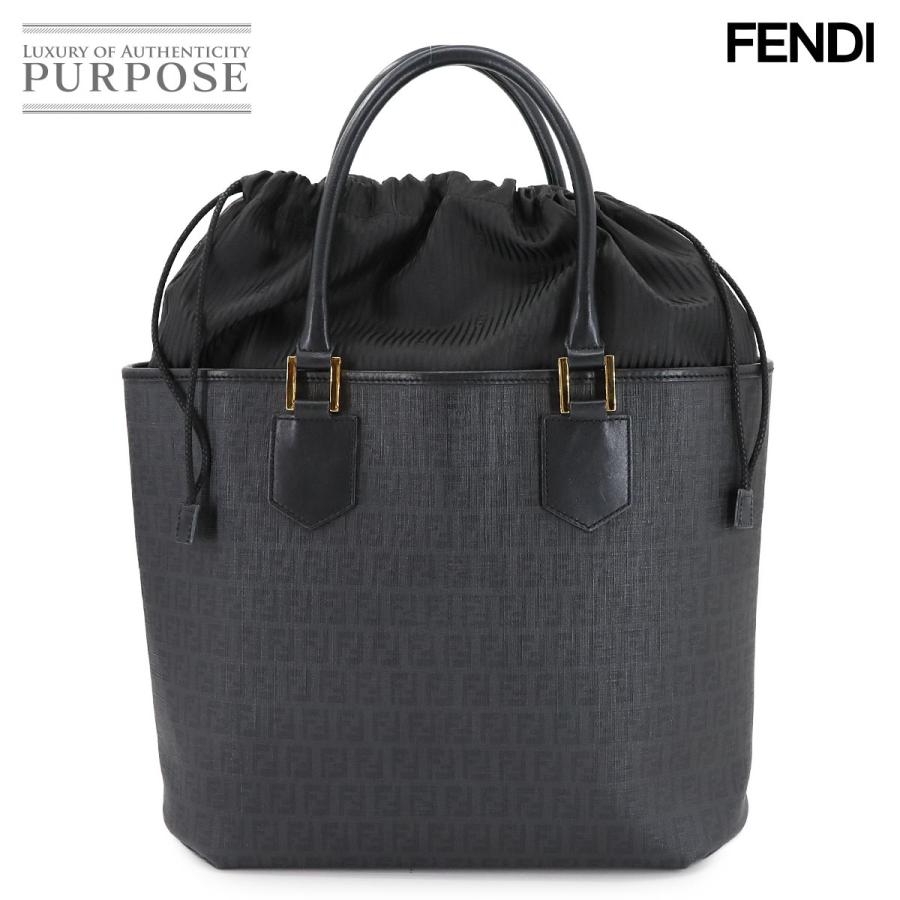 FENDI（フェンディ） 新品同様 ズッキーノ トート バッグ キャンバス