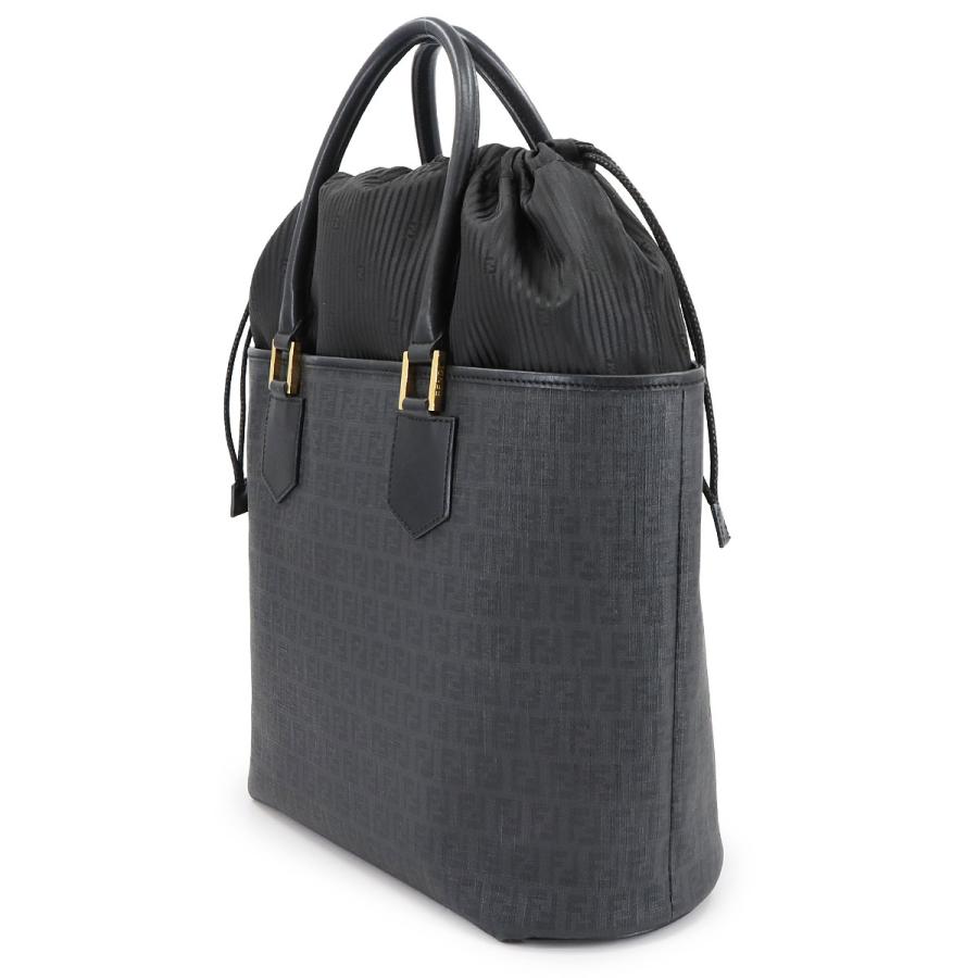 FENDI（フェンディ） 新品同様 ズッキーノ トート バッグ キャンバス