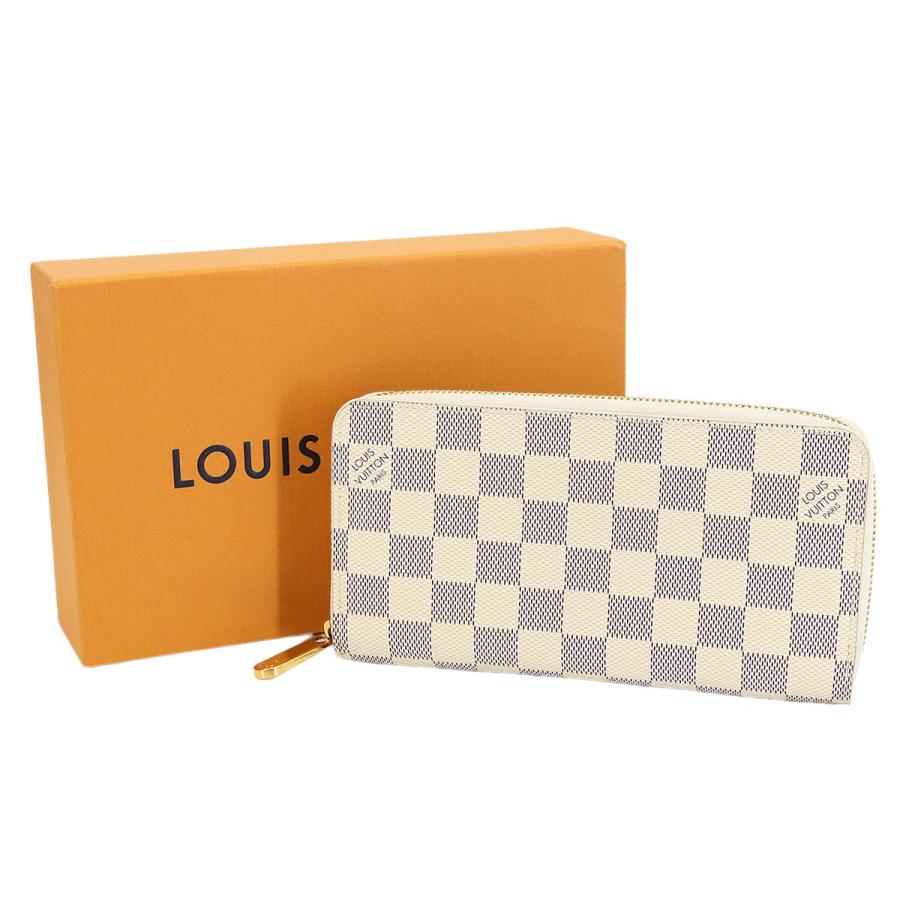 LOUIS VUITTON ダミエ アズール ジッピーウォレット 美品　長財布 駅南やまご質店オンラインショップ / ヴィトン ダミエ アズール