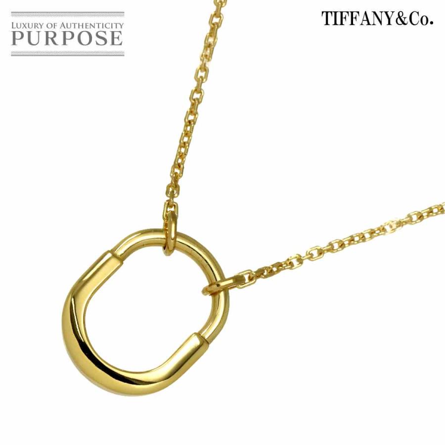 TIFFANY&Co.（ティファニー） ロック スモール ネックレス 45cm K18 YG