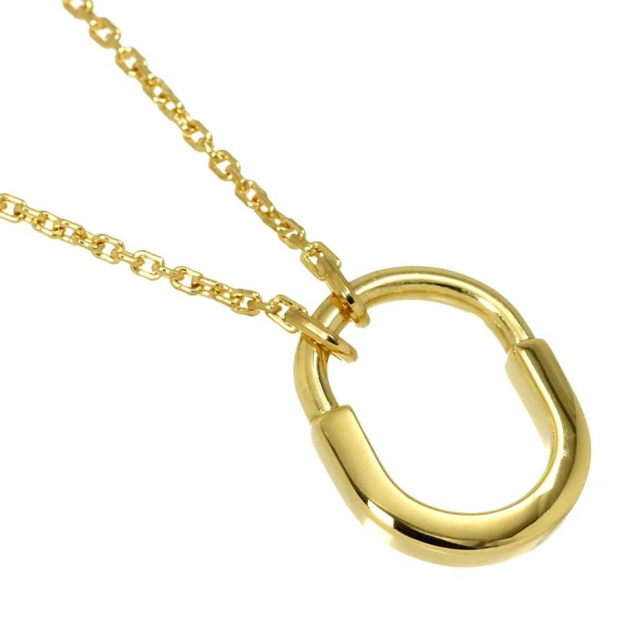 TIFFANY&Co.（ティファニー） ロック スモール ネックレス 45cm K18 YG