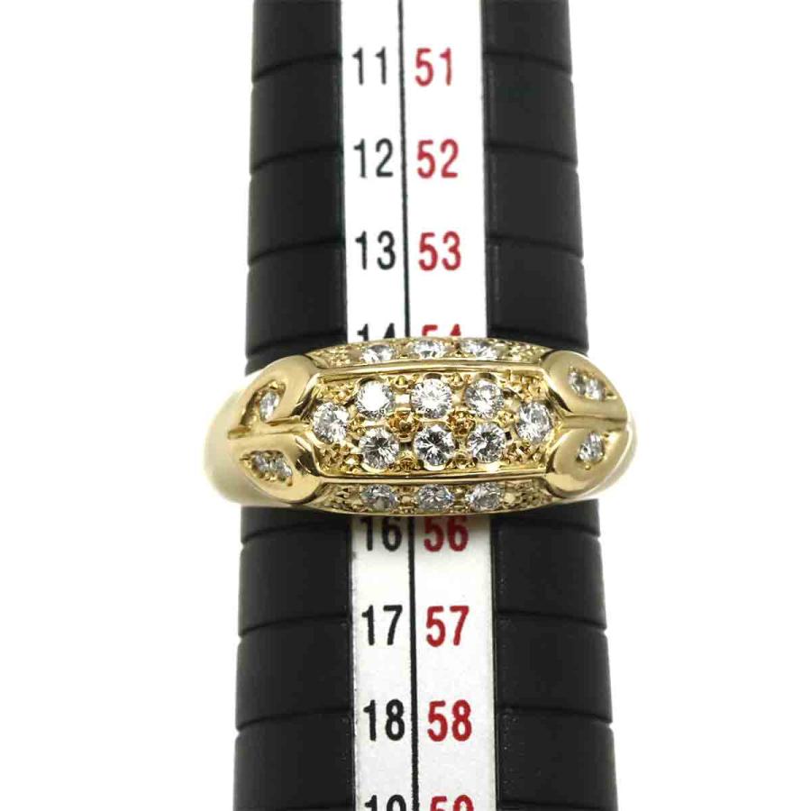 DIOR ディオール ダイヤ付き k18 750 リング Christian Dior（クリスチャン・ディオール） クリスチャン ディオール