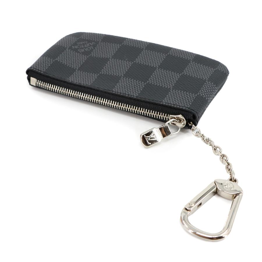 未使用 展示品 ルイ ヴィトン 財布 ダミエ グラフィット ポシェット クレ ケース 小銭入れ メンズ 90305247 【中古】ブランド LOUIS VUITTON（ルイ・ヴィトン） 未使用 展示品 ルイ ヴィトン ダミエ