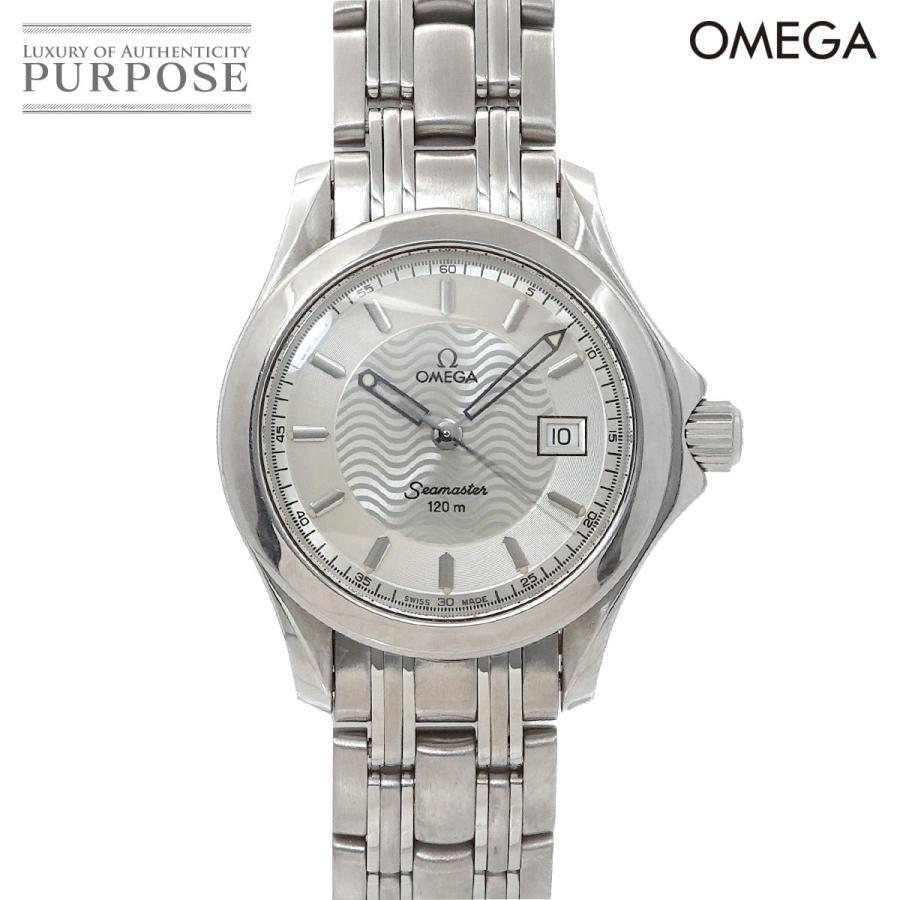 オメガ OMEGA シーマスター 120 2571 31 レディース 腕時計 デイト シルバー クォーツ ウォッチ Seamaster 90305325 OMEGA（オメガ） シーマスター 120 2571 31 レディース 腕時計 デイト