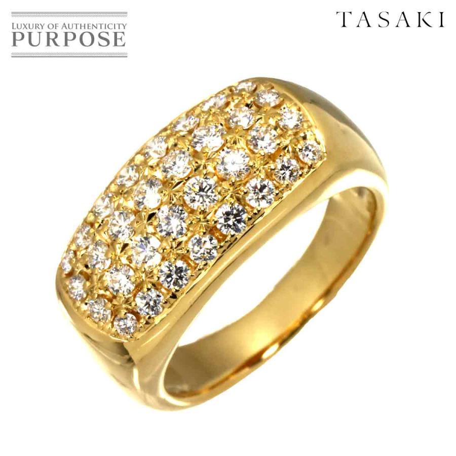TASAKI（タサキ） TASAKI 12号 リング ダイヤ 0.72ct K18 YG イエロー