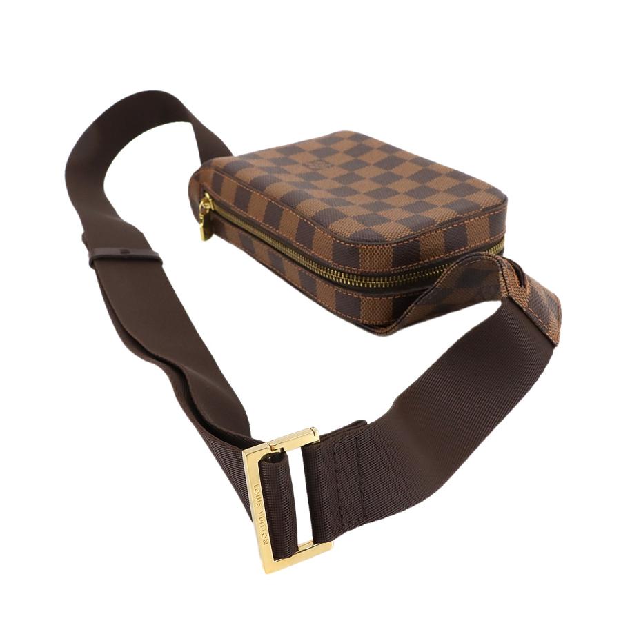 新品同様 ルイ ヴィトン バッグ ダミエ ジェロニモス ボディ バッグ ウエスト ポーチ メンズ レディース 90305400 【中古】ブランド LOUIS VUITTON（ルイ・ヴィトン） 新品同様 ルイ ヴィトン ダミエ