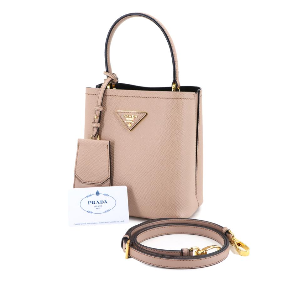 PRADA（プラダ） 新品同様 パニエ 2way ハンド ショルダー バッグ