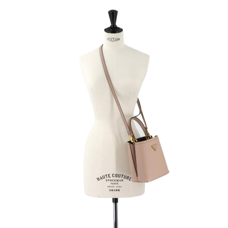 新品同様 プラダ バッグ パニエ ハンド ショルダー バッグ サフィアーノ レザー チプリア 1BA217 レディース 90305404 【中古】ブランド PRADA（プラダ） 新品同様 パニエ 2way ハンド ショルダー バッグ