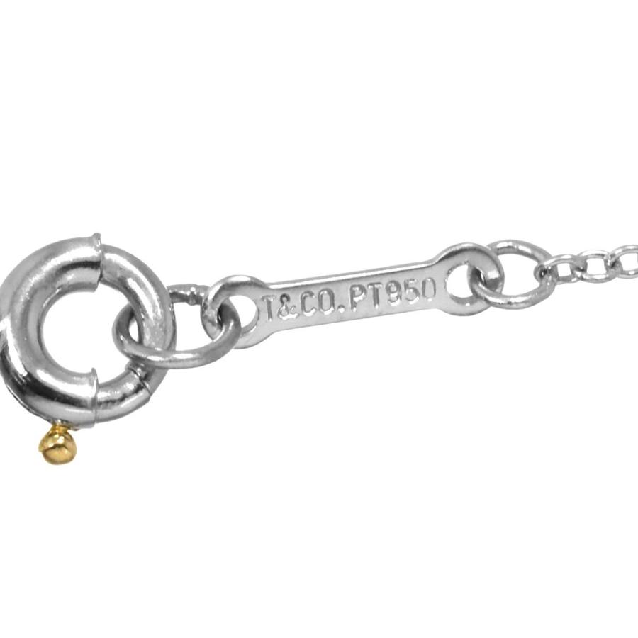 TIFFANY&Co.（ティファニー） クロス ネックレス 40cm Pt プラチナ