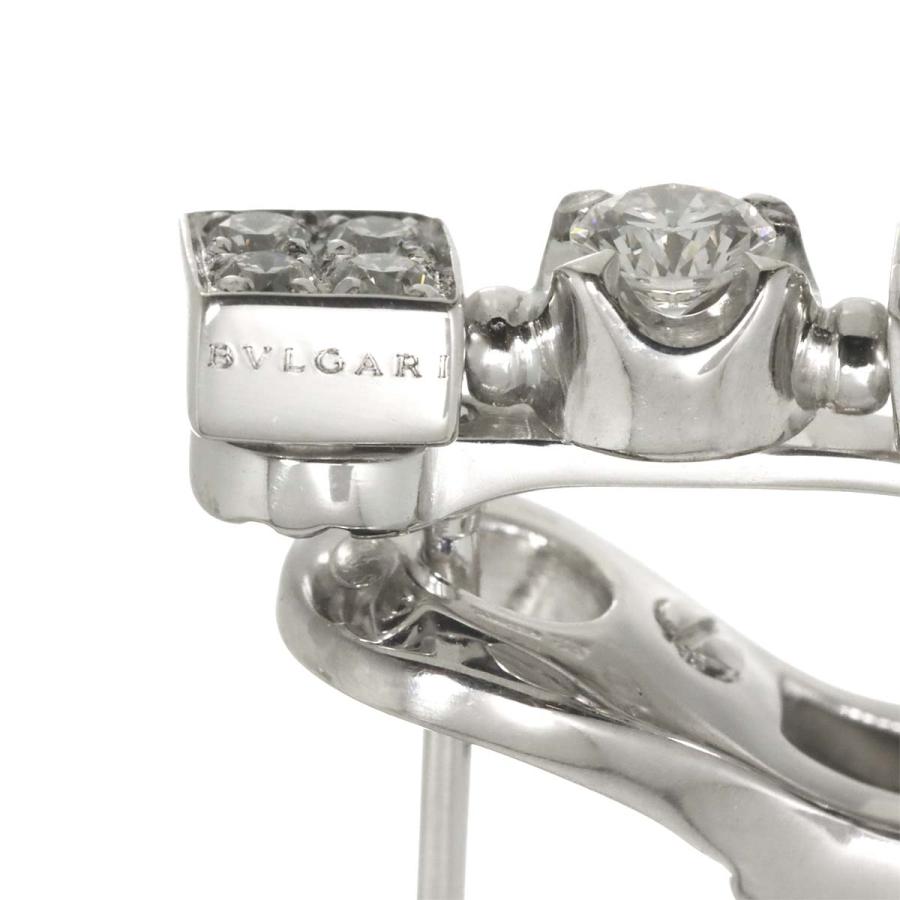 BVLGARI（ブルガリ） ルチア ダイヤ ピアス K18 WG ホワイトゴールド