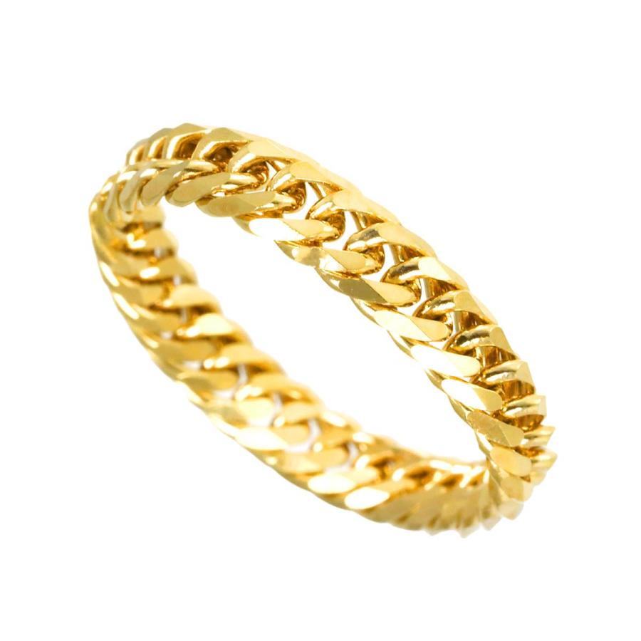 K18 喜平 リング 14号 YG イエローゴールド 750 キヘイ 指輪 Ring