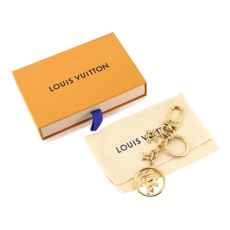 LOUIS VUITTON ゴールド キーホルダー美品✨ ヒトーーシぃー Louis Vuitton ゴールド キーホルダー ルイ ヴィトン