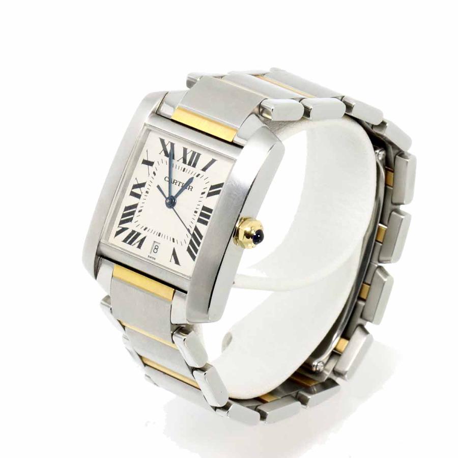 Cartier（カルティエ） タンクフランセーズLM コンビ W51005Q4 メンズ