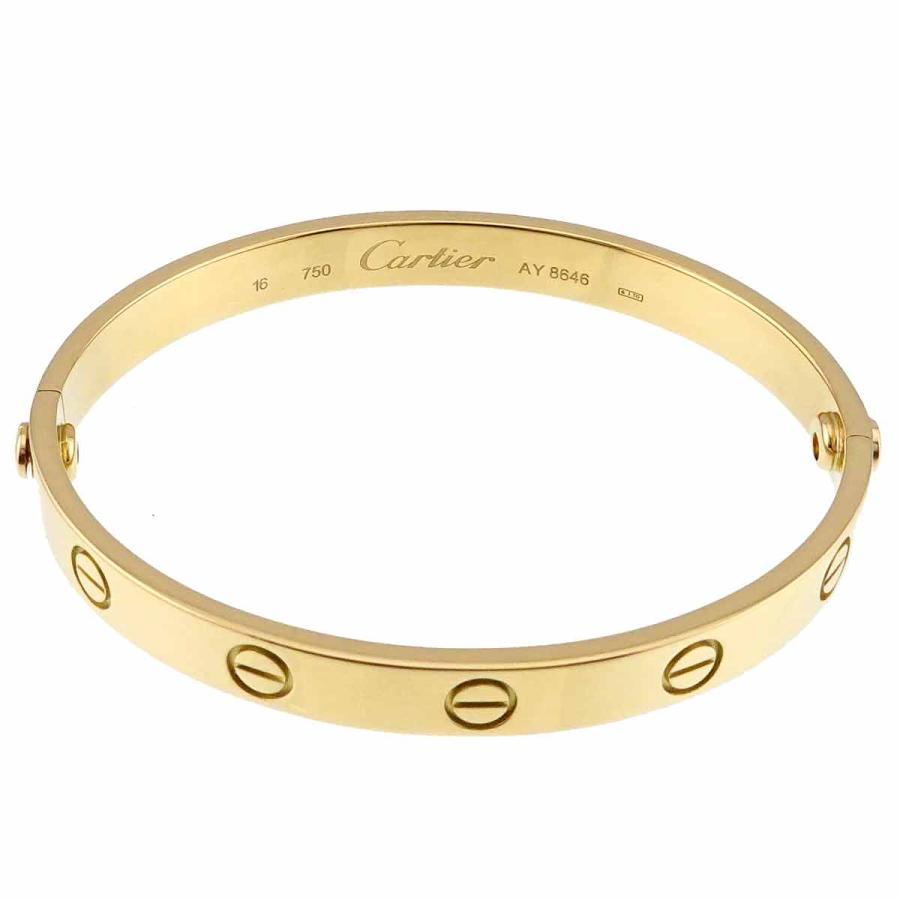 Cartier（カルティエ） ラブ ブレス #16 K18 YG イエローゴールド 750
