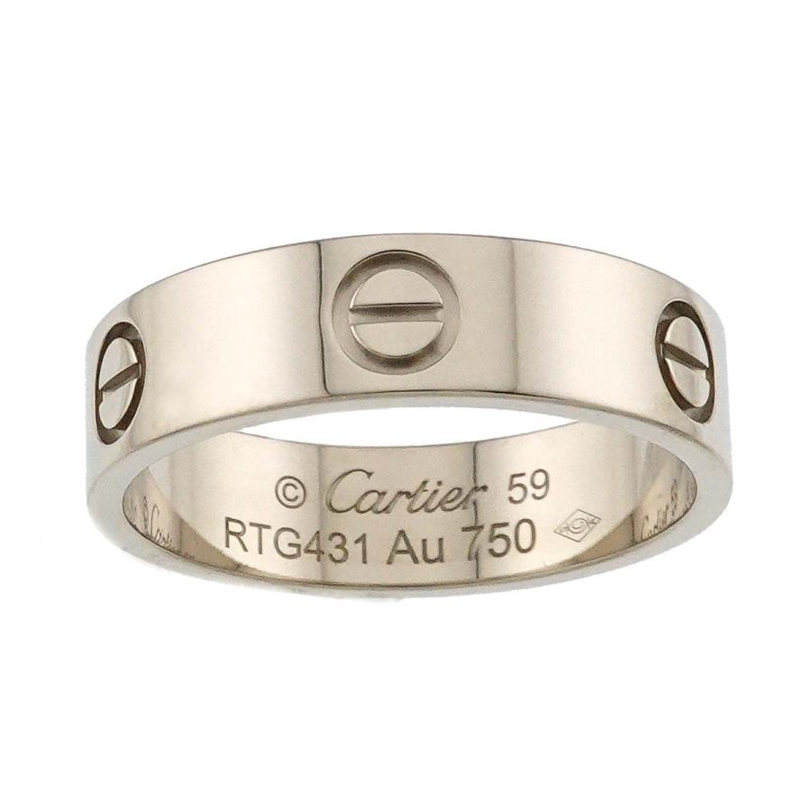 Cartier（カルティエ） ラブ #59 リング K18 WG ホワイトゴールド 750