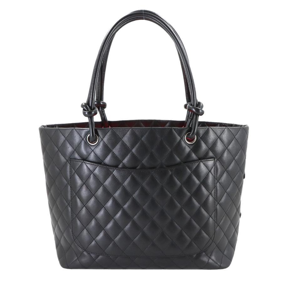 CHANEL（シャネル） 美品 カンボンライン ラージ トート バッグ カーフ