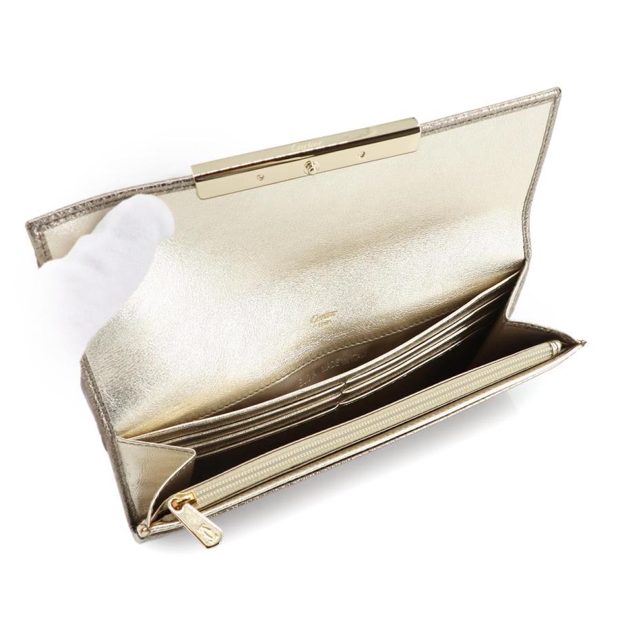Cartier（カルティエ） 新品同様 パンテール アールデコ 二つ折り 財布