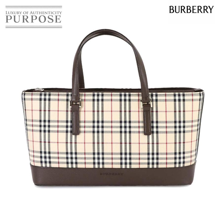 BURBERRY（バーバリー） 新品同様 ノバチェック ハンド バッグ  