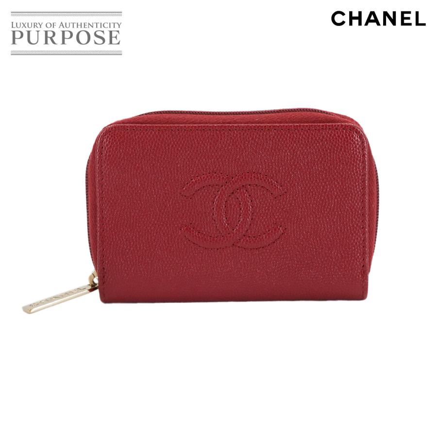 CHANEL（シャネル） キャビアスキン コインケース 小銭入れ レザー 