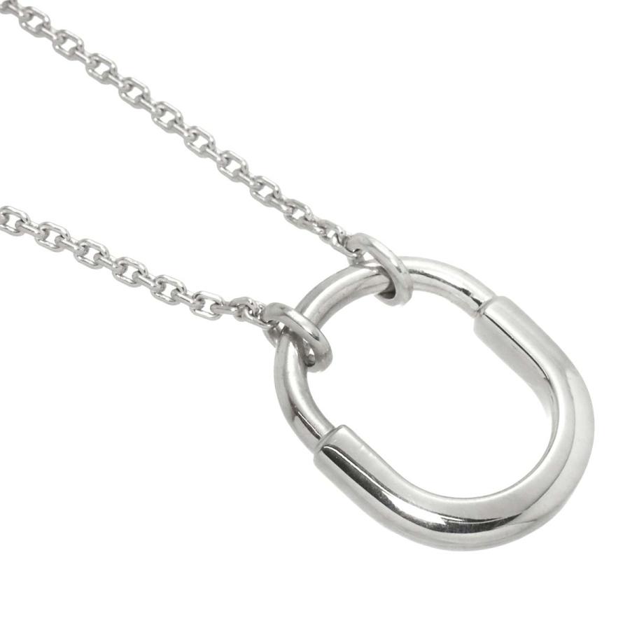 TIFFANY&Co.（ティファニー） ロック スモール ネックレス 45cm K18 WG