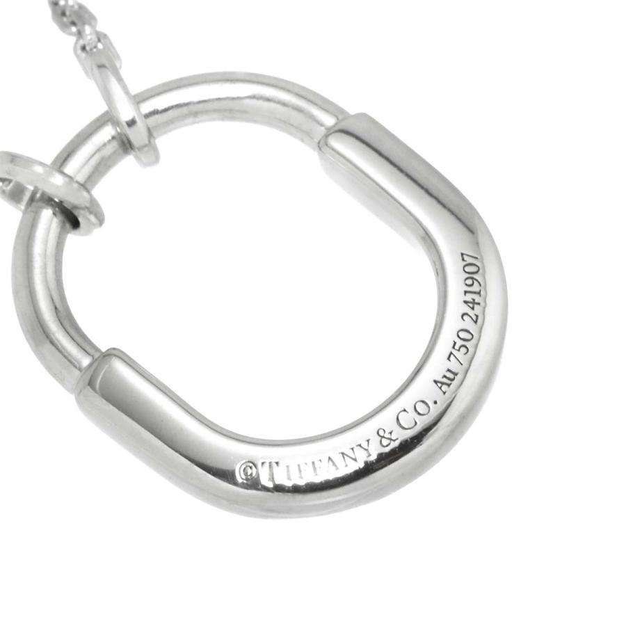 TIFFANY&Co.（ティファニー） ロック スモール ネックレス 45cm K18 WG
